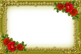 flowers & Floral frame free transparent png image.