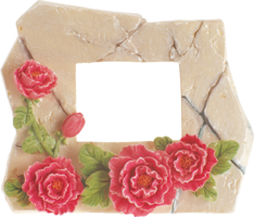 flowers & floral frame free transparent png image.