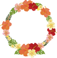 flowers & Floral frame free transparent png image.