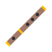 objects & Flute free transparent png image.