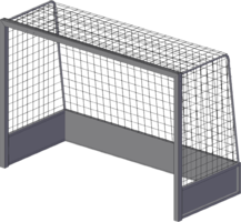 sport&Football goal png image.