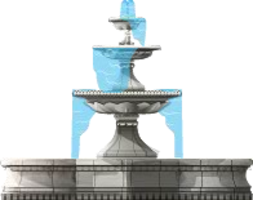 architecture & Fountain free transparent png image.