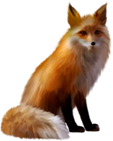 animals & Fox free transparent png image.