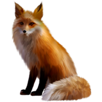 animals & Fox free transparent png image.