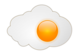 food & fried egg free transparent png image.