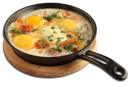 food & fried egg free transparent png image.