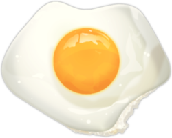 food & fried egg free transparent png image.