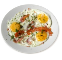 food & fried egg free transparent png image.