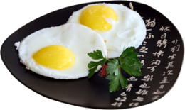 food & fried egg free transparent png image.