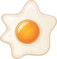 food & fried egg free transparent png image.