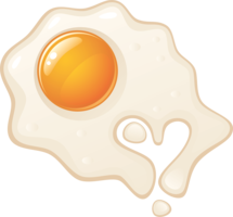 food & fried egg free transparent png image.