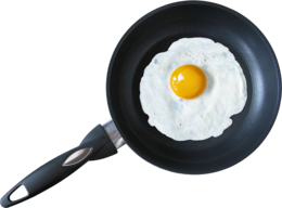 food & fried egg free transparent png image.