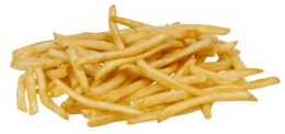 food & fries free transparent png image.