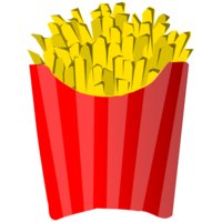 food & fries free transparent png image.