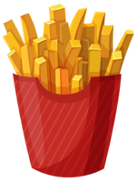 food & fries free transparent png image.