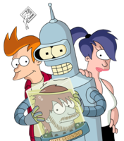 heroes & Futurama free transparent png image.