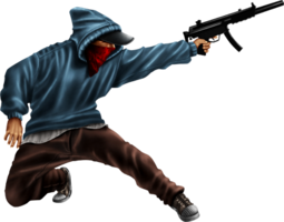 people & Gangster free transparent png image.