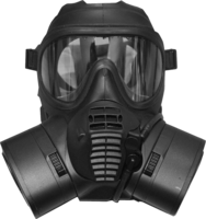 technic & gas mask free transparent png image.