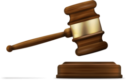 objects & Gavel free transparent png image.