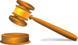 objects & Gavel free transparent png image.