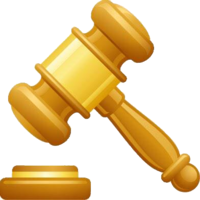 objects & Gavel free transparent png image.