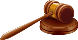 objects & Gavel free transparent png image.