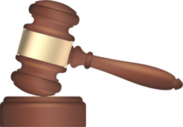 objects & Gavel free transparent png image.