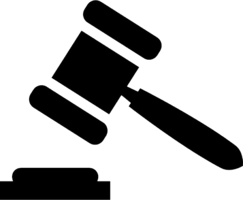 objects & Gavel free transparent png image.