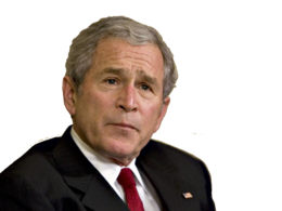 celebrities & George Bush free transparent png image.