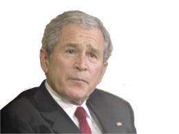 celebrities & George Bush free transparent png image.