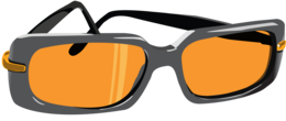 objects & glasses free transparent png image.