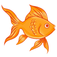 animals & Goldfish free transparent png image.