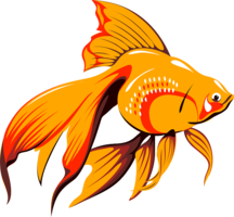 animals & Goldfish free transparent png image.