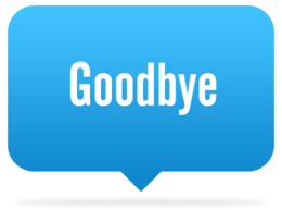 words phrases&Goodbye png image.