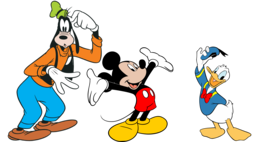 heroes & Goofy free transparent png image.