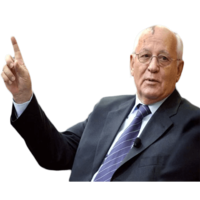 celebrities & Mikhail Gorbachev free transparent png image.