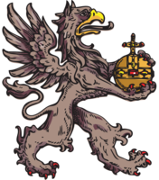 fantasy & Griffin free transparent png image.