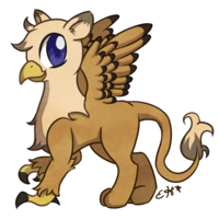 fantasy & Griffin free transparent png image.