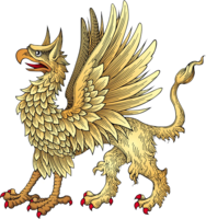 fantasy & Griffin free transparent png image.