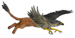 fantasy & Griffin free transparent png image.