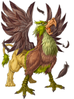 fantasy & Griffin free transparent png image.