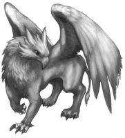 fantasy & Griffin free transparent png image.