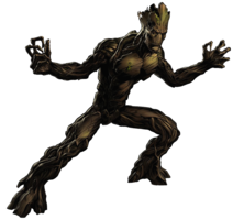 fantasy & Groot free transparent png image.