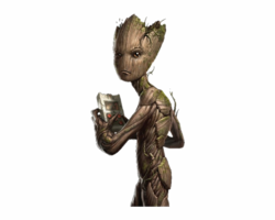 fantasy & Groot free transparent png image.