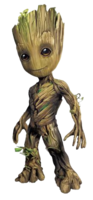 fantasy & Groot free transparent png image.