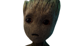 fantasy & Groot free transparent png image.