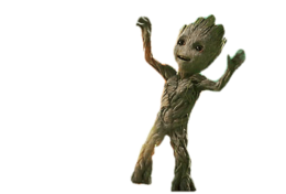 fantasy & Groot free transparent png image.