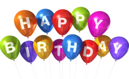 words phrases&Happy Birthday png image.