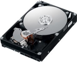 electronics & hard disc free transparent png image.