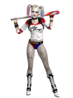 heroes & harley quinn free transparent png image.